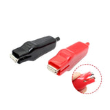 Alligator Clip New 20A PVC Sheathed Nickel-plated Iron Alligator Clamp DIY Test Lead Crocodile Electrical Clip Electrical Tool