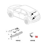 84092887 Car Parking Assist Camera Rear View Camera Backup Camera For Cadillac XT5 2017-2020
