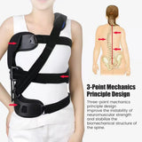 Back Scoliosis Corrector Scoliosis Posture Correction Tool Adjustable Spinal Auxiliary Orthosis for Back Postoperative Recovery