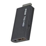 PS2 to HDMI-compatible 480i/480p/576i Audio Video Converter Full 1080P Adapter with 3.5mm Audio Output for All PS2 Display Modes