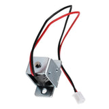 1 PC DC12V0.5A Solenoid Electromagnetic Electric Lock Mini Door Drawer Tongue Down For Door Deposit Box Cabinet Intelligent Lock