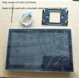 For add 1pcs LCD TUYA 2-wire 10 / 7 Inch Color Touch Screen Wireless Wifi Video Doorbell Home Intercom Monitor Not a Set