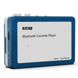 Stereo Audio Bluetooth Walkman Player Transmit Cassette Tape English Music Songs To Bluetooth Earphone or Speaker Auto-Reverse