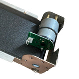 Mini Conveyor Belt Stainless Steel Frame Mini Conveyor Vending Machine PU Belt Automatic Track Cargo Lane Channel 460MMx85MM