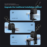 Enhanced Gaming Experience - USB Sim Handbrake For European/American Truck Sims With Easy-To-Install Clamp