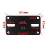 2Pcs Speaker Wall Mount Bracket Screw Pendant Bracket Bracket Speaker Ceiling Rack Surround KTV Hanger Rings Easy Install