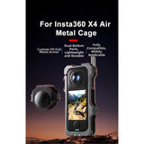 Protective Frame For360 X4 Air Stylish Aluminum Alloy Expand The Protective Cage Sports Camera Protection Shell