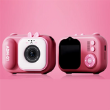 GW-S11 48MP Handheld Bracket HD Dual-Lens Children Camera With Photo Video Support Fixed Multifunctional Camera, Durable Pink