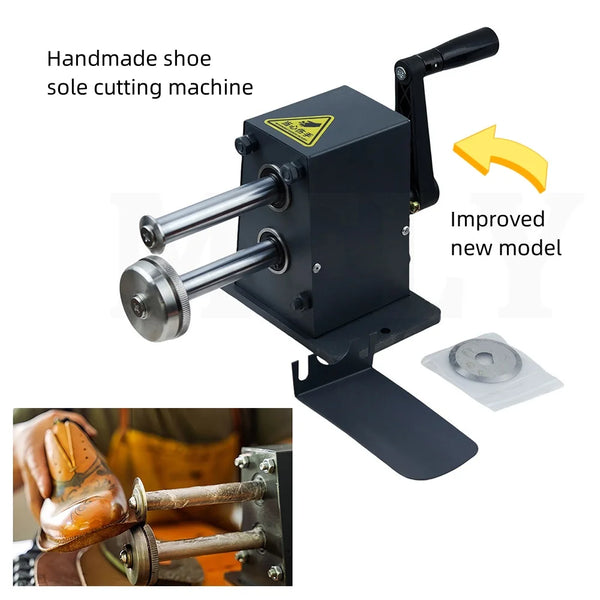 Improved new shoemaker handmade shoe sole cutting machine, sole cutti ...