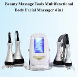 Tool 4 in 1 40K Cavitation Slimming Machine Ultrasonic Body Shaping Massage RF Facial Skin Tightening Lifting Device with Stand