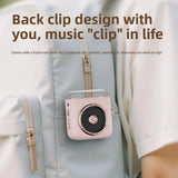 Magnetic Speakers Wireless for Sleep Night Light, Bluetooth Speaker Small Mini Outdoor Portable Birthday Gift Girls