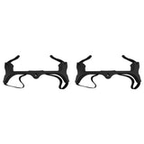 2X 102504001 Golf Bag Holder Bracket Attachment Cart Rear Seat For EZGO Club Car Golf Bag Holder Rack Assembly