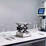 Electric Stainless Steel Lifting Platform Mini Lift Table 150x150mm, 8KG Load