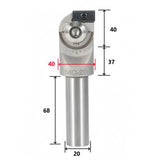 0-90° CNC Adjustable Universal Chamfering Tool - Precise Angle Marking, Effective and Quick Angle Adjustment