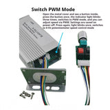 DC6-60V Three-phase DC Brushless Motor Driver Module 750W BLDC Brushless Motor No Hall Controller Stop/Reverse Speed Regulator