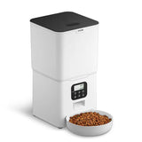 Automatic Cat Dog Feeder Water Fountain Smart WIFI Remote Control Timing Portable Indoor Pet Feeder Made of Durable Plastic