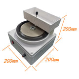 Versatile Electric Grinding Machine - Portable, Adjustable Speed, Desktop Water Grinder for Polishing