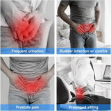 Red Light Therapy Belt for Men Prostate Health Rechargeable Wireless Pain Relief Device Near Infrared Light Therapy Pad Wellnes