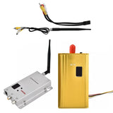 1.2G 1.5W Wireless Audio Video Transceiver CCTV Monitoring Transmitter Receiver