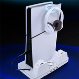 Thermal Charging Dock For PS5/Slim/PRO Console Universal Multi-Function Charging Dock For PS5 RGB Lighting Stand