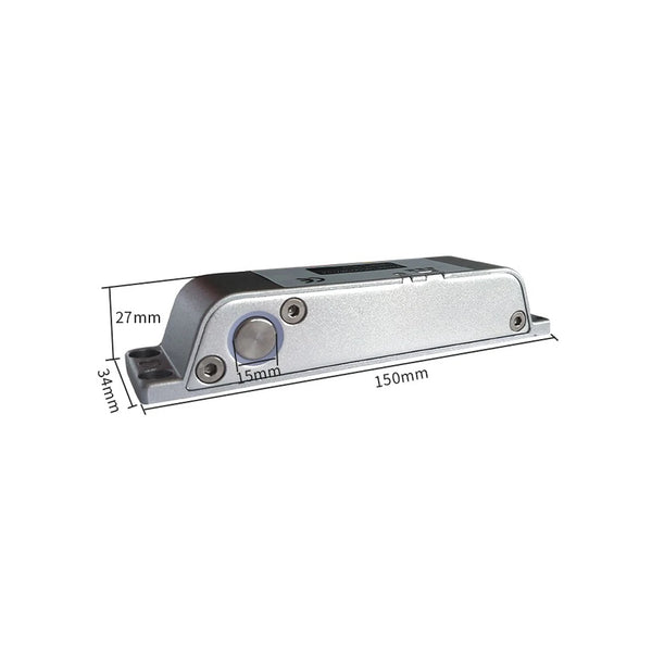 5YOA Electric Drop Bolt Lock DC12V NC Type Electronic Mortise Locks W ...