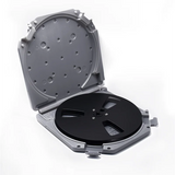 7In Empty Takeup Reel With Empty Take Up Reels Storage Box Portable Full Protection Open Reel Recording Tape Box Case