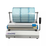 AC 220V Dental Sterilization Pouch Sealing Machine with Adjustable Temperature & Stand