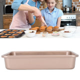 Baking Pan Carbon Steel Baking Sheet Tray Non Stick Rectangular Oven Tray Portable Multifunctional Sheet Pan for Home Restaurant