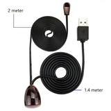 Infrared IR Remote Extender Repeater Receiver USB Adapter Transmitter Applies to Remote Control Devices 2m with Lights LZB