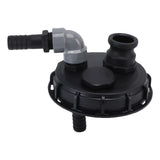 IBC Lid DN150 PP Water Storage Tank Lid IBC Container Cover Cap with Lock Cap for Fish Tanks Garden Irrigation