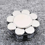 Stainless Steel Record Weight for LP Turntables - 550g Non-Slip Vinyl Stabilizer, Vibration Damping Disc Clamp 69x28mm