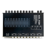 2X 9 Band Equalizer High Performance 9 Equalization Bands 12V DC For Boat RV Car Metal With CD AUX Input DSP Chip Output