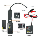 DC 6-42V Automotive Diagnostic Tool Electrical Circuit Tester Tone Generator Cable Wire Breaker Tracker Circuit Fault Finder