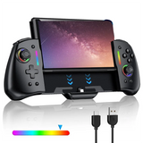 For Switch Gamepad Controller Built-In 6-Axis Gyro Design Handheld Grip Double Motor Vibrations Joypad