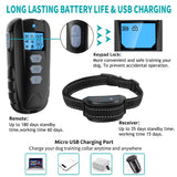 Dog Training Collar with Remote, Waterproof Dog Collar with Beep Vibration Shock, Adjustable 0 to 99 Shock Vibration Levels Dog
