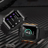 Outdoor Sport Smart Watch 1.83 Inch HD Rectangle Screen BT Call AI Voice Assistant Camera Control IP68 Waterproof Health Monitor