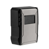Alloy Key Lock Box Weatherproof Resettable 4 Digit Combination Key Storage Box Password Protected Wall Mount