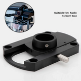For LP Turntable Vinyl Inner Hole 22Mm Metal Phono Tonearm Seat Conversion Arm Plate SME Dedicated Replacement Parts