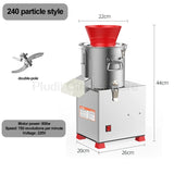 800W/1000W Electric Vegetable Cutter Commercial 750-1500RPM Electronic Chopper Slicer For Cutting Machine For Kitchen Domestic