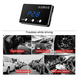 9 Drive 5 Modes Racing Accelerator Potent Booster Throttle Response Controller Plug Play Tuning Parts Accessory