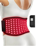 Red Light Therapy Belt Infrared Weight Loss Belt Pain Relief Heating Belt Portable Rechargeable Body Slimming Belt for Waist