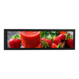 8.8in Strip Bar IPS USB Extended Monitor 1920x480 for PC Case Sub Display White/Black Case