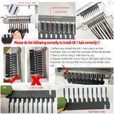 T 6D Hair Extensions Machine 5 pins 10 pins Human Hair Connector Kits 6D Micro Link Remove Hair Plier Salon Tools Set