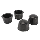 4Pcs Rubber Wheel Dust Caps Covers Hub Protection for ATV Quad Go-Kart Rims Wheels 110cc 125cc 250cc Motorcycle ATV Accessories