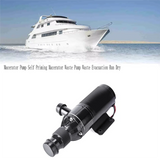 Self Priming Waste Macerator Pump For Marine Boat Run Dry Yacht Evacuation System Compatible Units