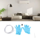 6Pcs Air Conditioning Cleaning Tools Kit with 520ml Cleaner Towel Gloves Brush Watering Can Water Collection Bag Universal Set