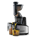 Cold Press Juicer - Slow Masticating Juice Extractor with Wide Feed Chute (Compact Design, 80 RPM, Ultra-Quiet 40dB,Easy Clean）