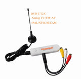 Digital satellite DVB t2 USB TV Stick Tuner with antenna Remote HD USB TV Receiver DVB-T2/DVB-T/DVB-C/FM/DAB USB TV Stick For PC