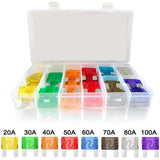 36pcs Maxi Blade Fuse Assortment Kit , 20A 30A 40A 50A 60A 70A 80A 100A  32V Large Blade Style Fuse For Motorcycle/Boat/Truck