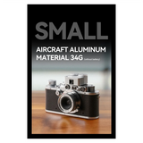 Light Meter II Cold Shoe for DSLR Film Camera Light Meter 12 Shutter Speed Photography Accessories(Silver)